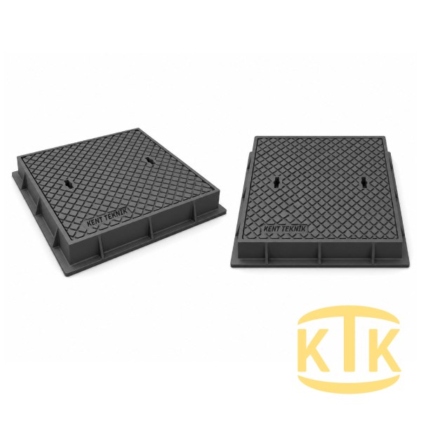 Döküm Rögar Kapağı Takımı Ø600 mm Yuvarlak B125