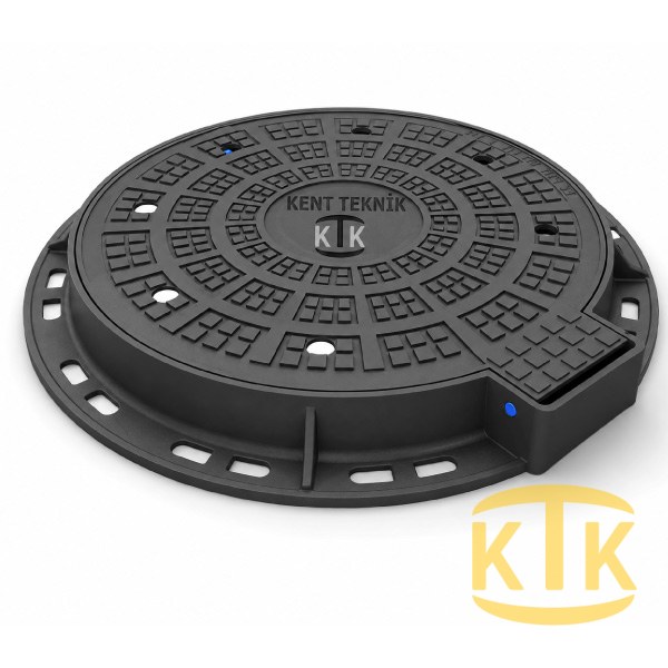 Döküm Rögar Kapağı Takımı Ø600 mm 100° C250