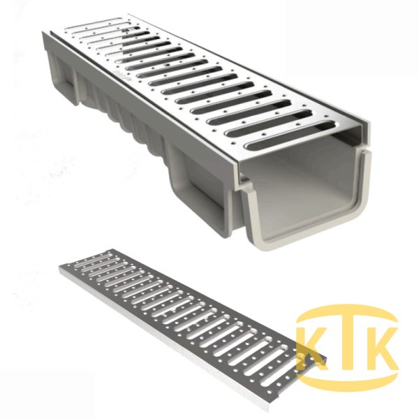 Paslanmaz/Galvaniz Kanal Izgarası 100x500x20 mm A15