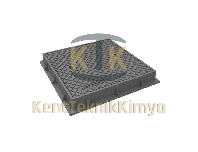 AK-DKT-600-C250-C8 Döküm Rögar Kapağı Kare 1000mm (C250)