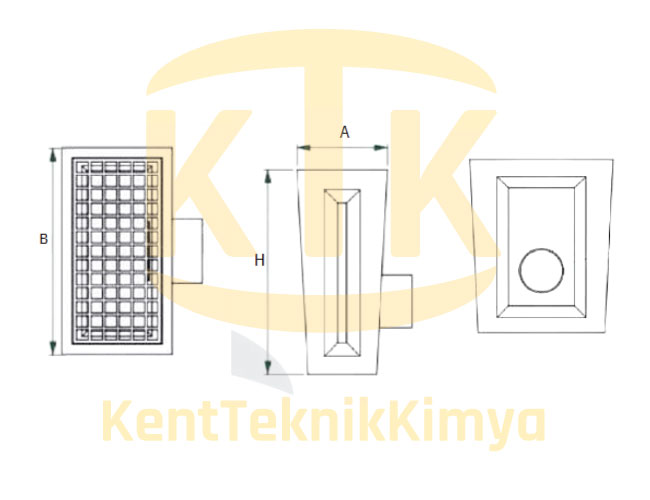 AK-DDK-2062-D400 Döküm Drenaj Kanalı 200x500x625 (D400)